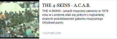 THE 4-SKINS - A.C.A.B. 